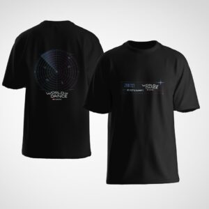 WOD Austria Radar T-shirt, front and back